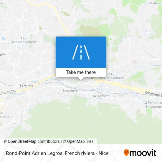 Rond-Point Adrien Legros map