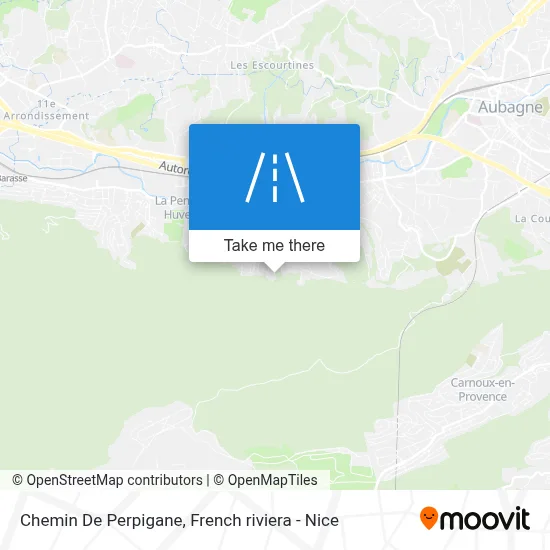 Chemin De Perpigane map