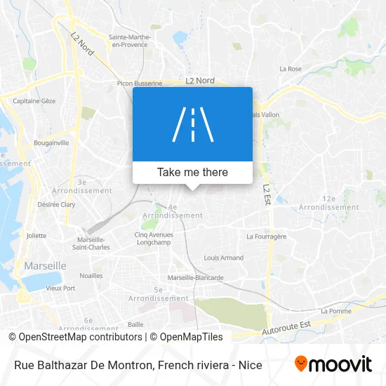 Rue Balthazar De Montron map