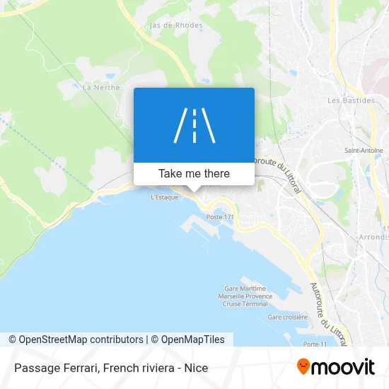 Passage Ferrari map