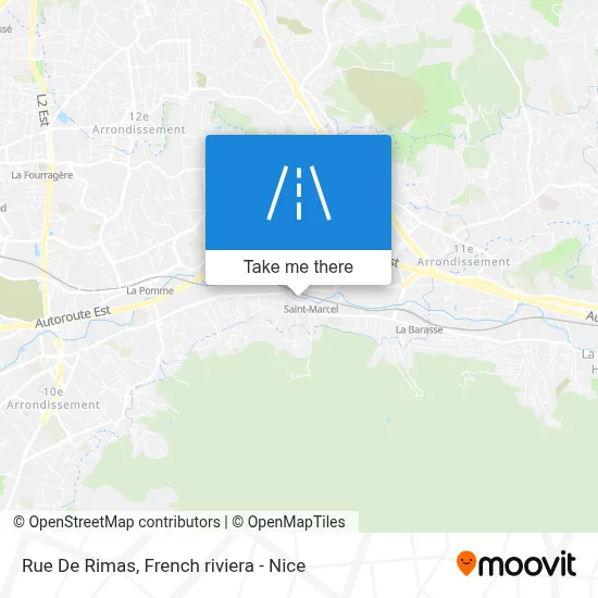 Rue De Rimas map