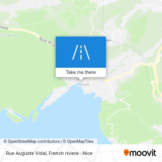 Rue Auguste Vidal map