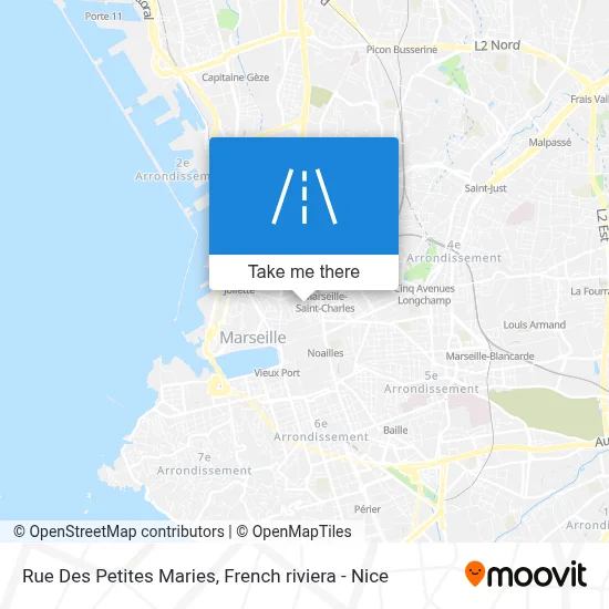 Rue Des Petites Maries map