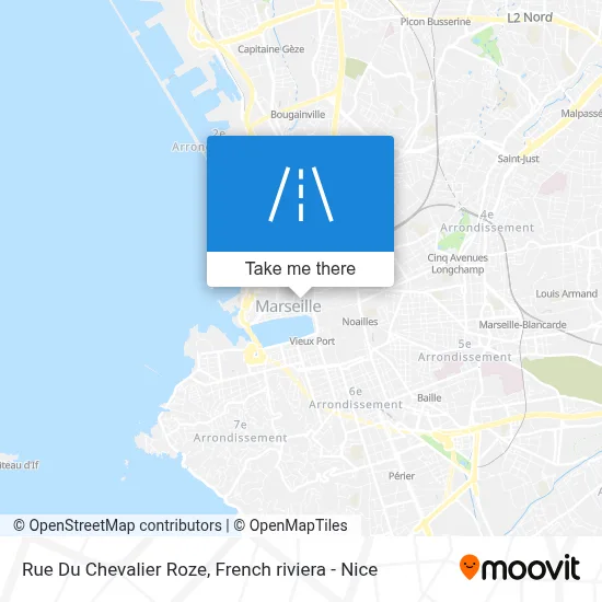 Rue Du Chevalier Roze map