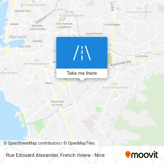 Rue Edouard Alexander map