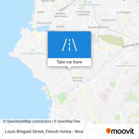 Mapa Rue Louis Breguet