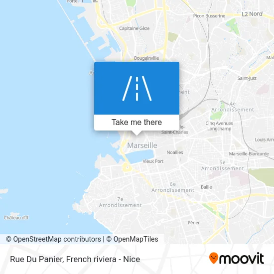 Rue Du Panier map