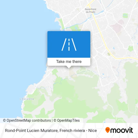 Rond-Point Lucien Muratore map