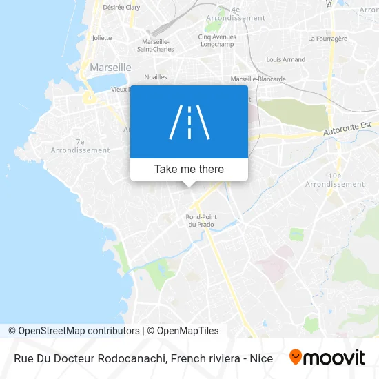 Rue Du Docteur Rodocanachi map