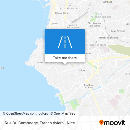 Rue Du Cambodge map