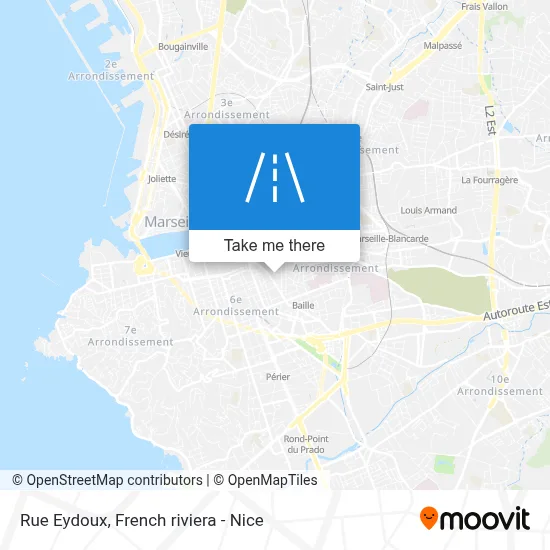 Rue Eydoux map