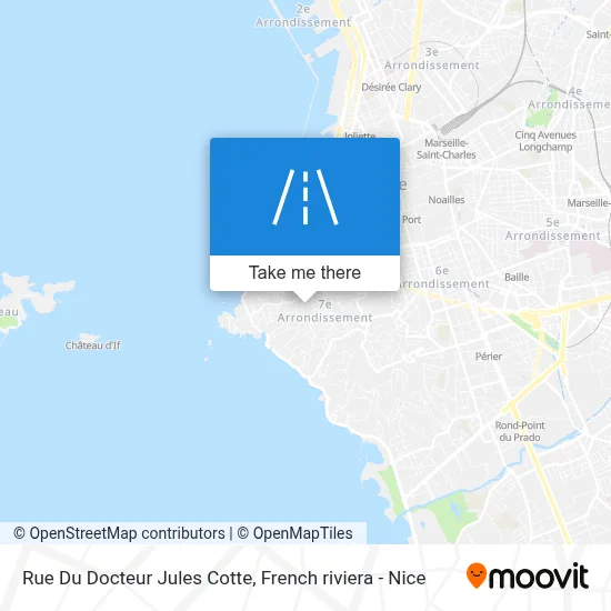 Rue Du Docteur Jules Cotte map