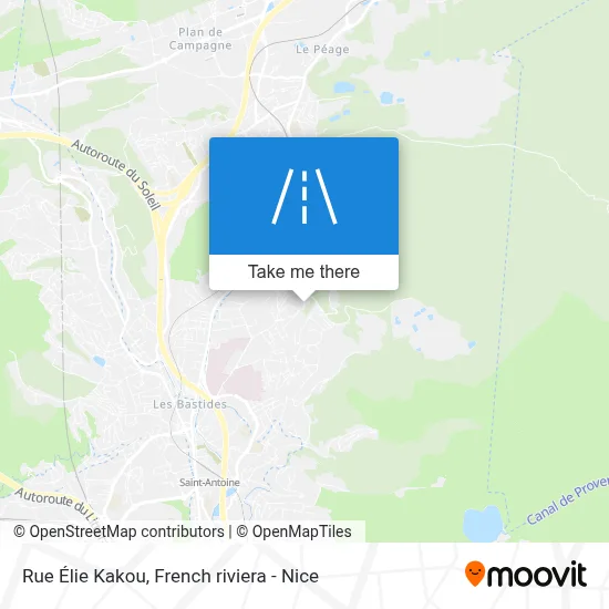 Rue Élie Kakou map