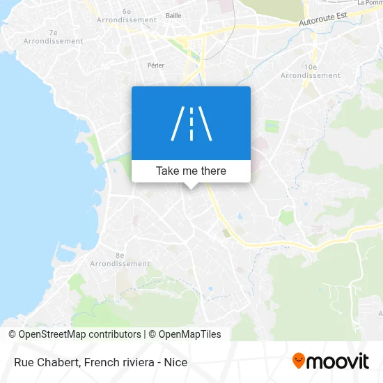 Mapa Rue Chabert