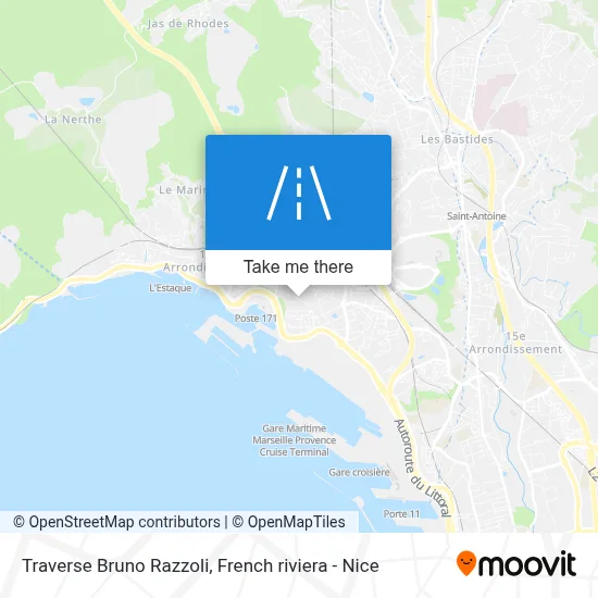 Traverse Bruno Razzoli map