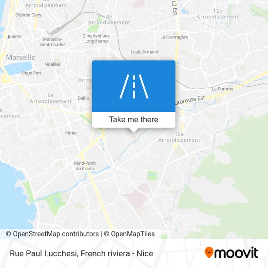 Rue Paul Lucchesi map