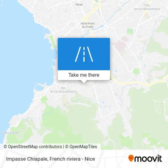 Impasse Chiapale map
