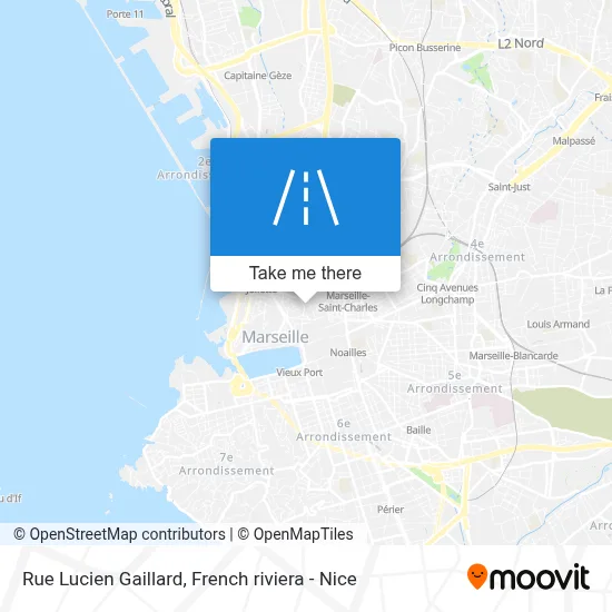 Rue Lucien Gaillard map