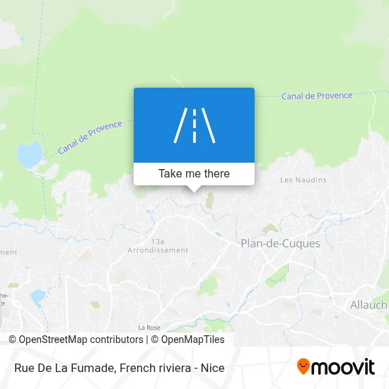 Rue De La Fumade map