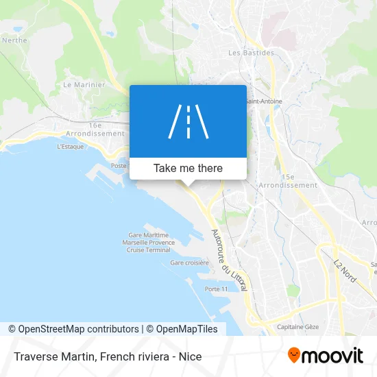 Traverse Martin map