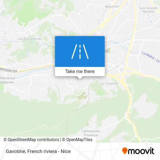 Gavotine map