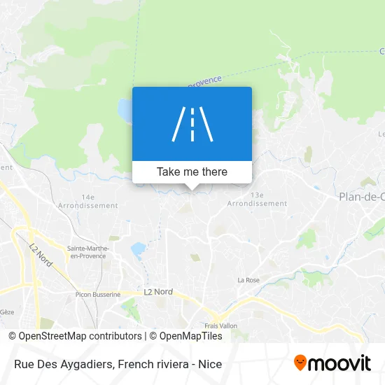 Rue Des Aygadiers map