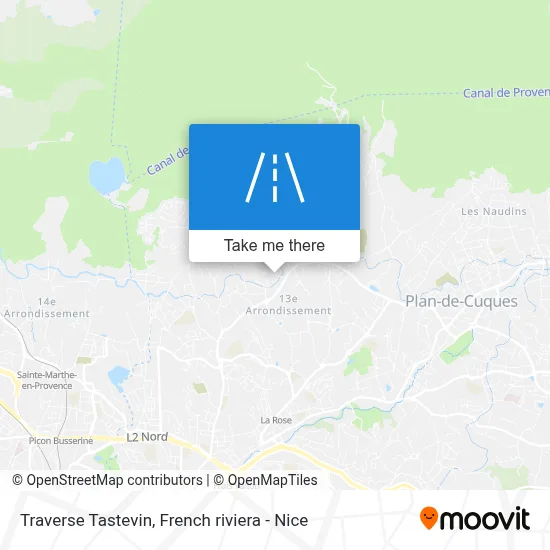 Traverse Tastevin map