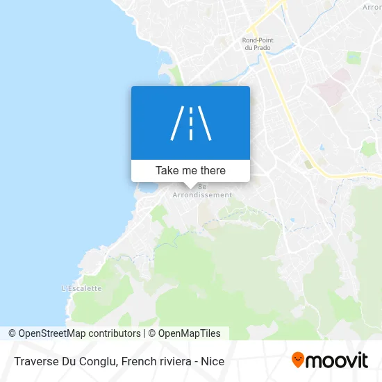 Traverse Du Conglu map