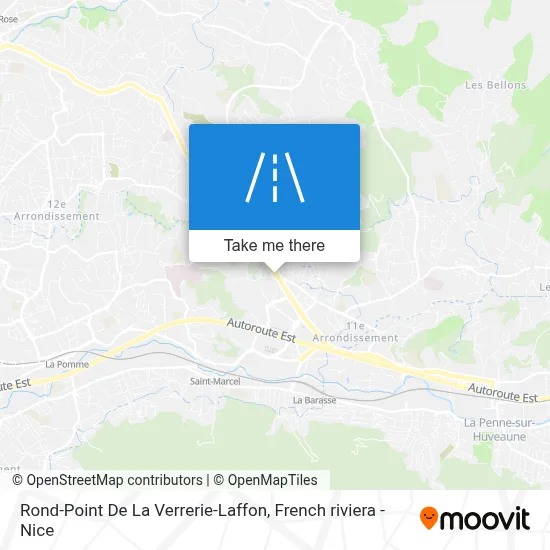 Rond-Point De La Verrerie-Laffon map