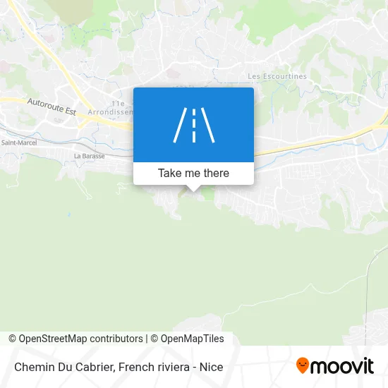 Chemin Du Cabrier map