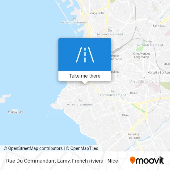 Rue Du Commandant Lamy map