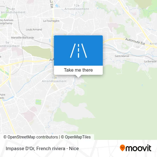 Impasse D'Or map