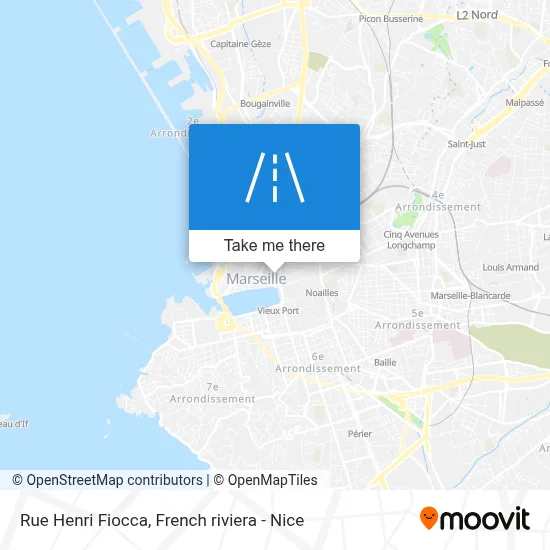 Rue Henri Fiocca map