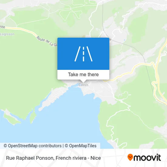 Mapa Rue Raphael Ponson