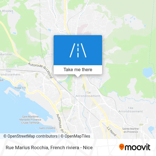 Rue Marius Rocchia map