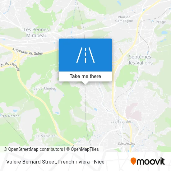 Rue Valère Bernard map