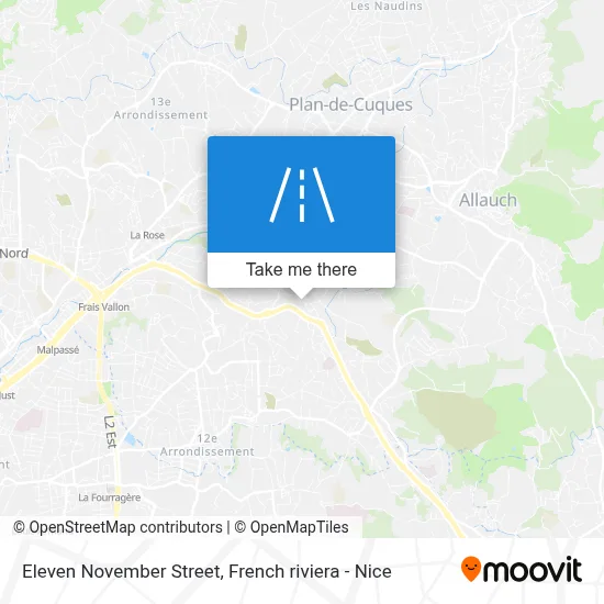 Rue Du Onze Novembre map