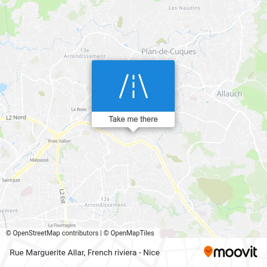 Rue Marguerite Allar map