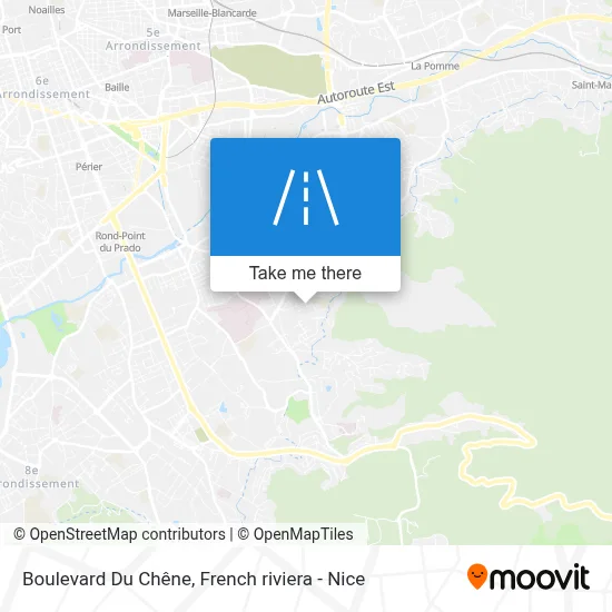 Boulevard Du Chêne map
