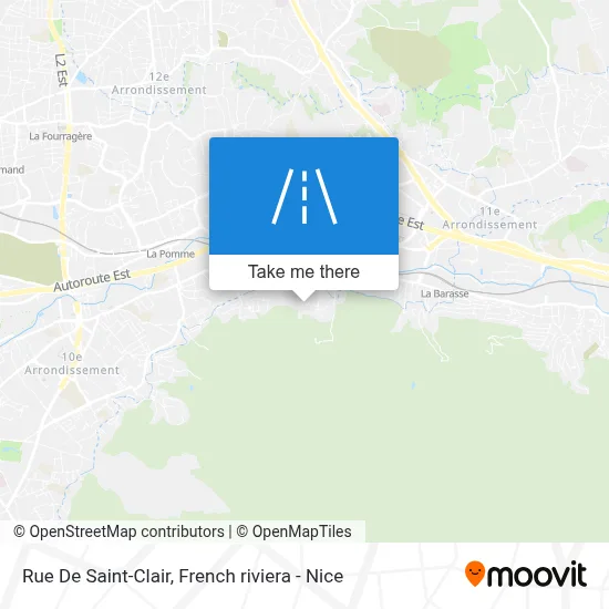 Rue De Saint-Clair map