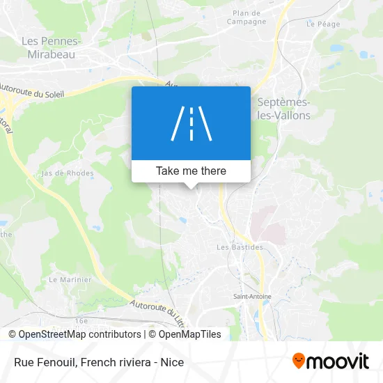 Rue Fenouil map