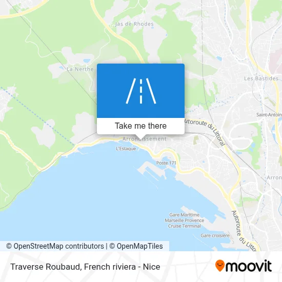 Traverse Roubaud map