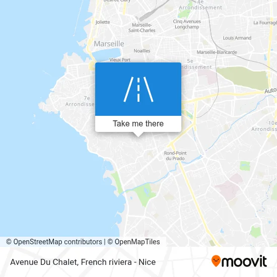 Avenue Du Chalet map