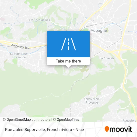 Rue Jules Supervielle map