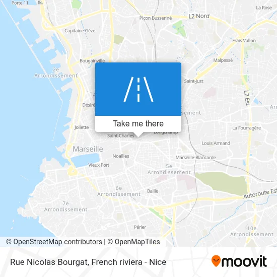 Rue Nicolas Bourgat map