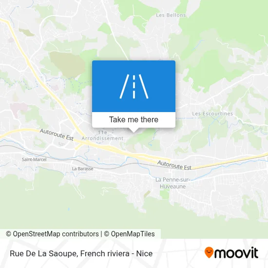 Rue De La Saoupe map