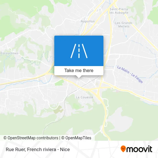 Mapa Rue Ruer