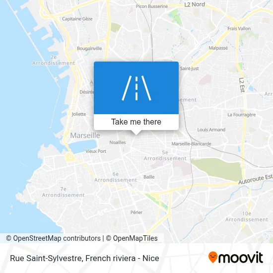 Rue Saint-Sylvestre map