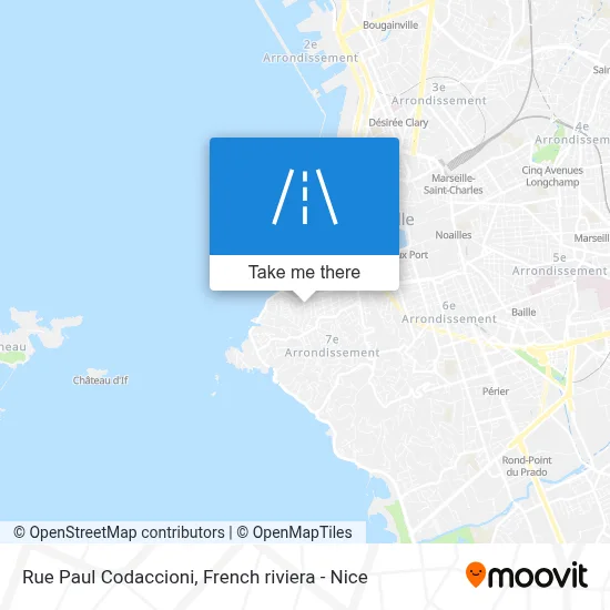 Mapa Rue Paul Codaccioni