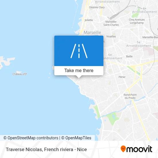Traverse Nicolas map